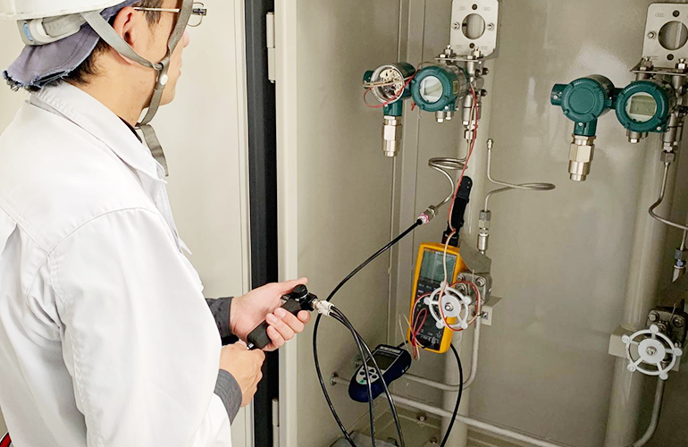 計装品点検及びループ試験業務